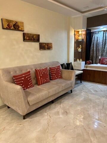 Bedroom in 2 BHK Apartment at Runwal Eirene, Balkum Pada – for Rent