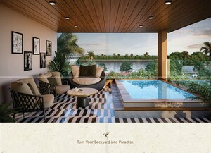 Swimming Pool in 2 BHK Apartment at Siolim – for Sale