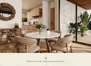 Living Room in 2 BHK Apartment at Siolim – for Sale