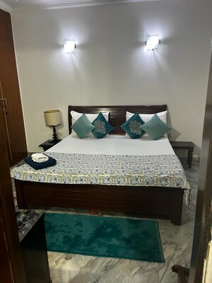 Bedroom in 4 BHK Builder Floor at Greater Kailash – for Rent