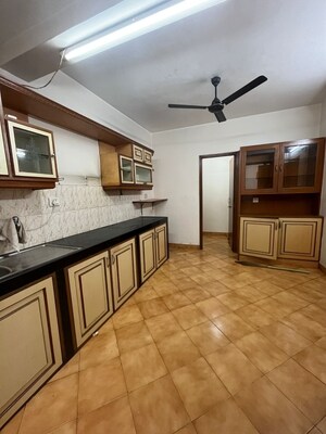 Kitchen in 3 BHK Apartment at Caranzalem – for Rent