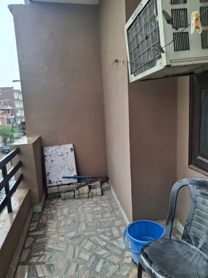 Balcony in 1.5 BHK Apartment at Green Fields Colony – for Rent