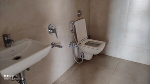 Bathroom in 1 BHK Apartment at Puranik Tokyo Bliss 2, Kasarvadavali – for Rent