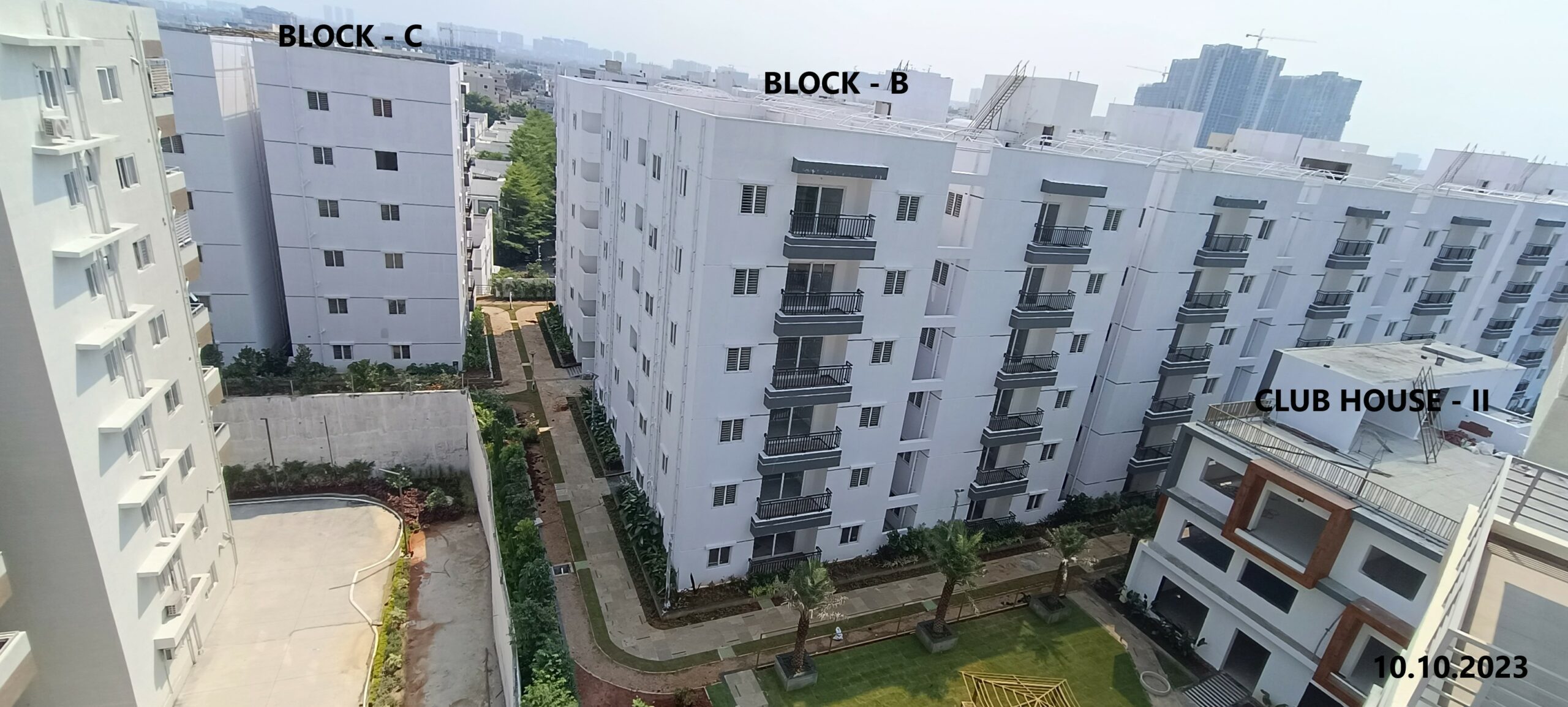 3 BHK + Pooja Room 1350 Sq.Ft. Apartment in Fortune Green Homes Sapphire