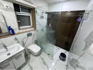 Bathroom in 2 BHK Apartment at RNA NG Eclat, Andheri West – for Rent