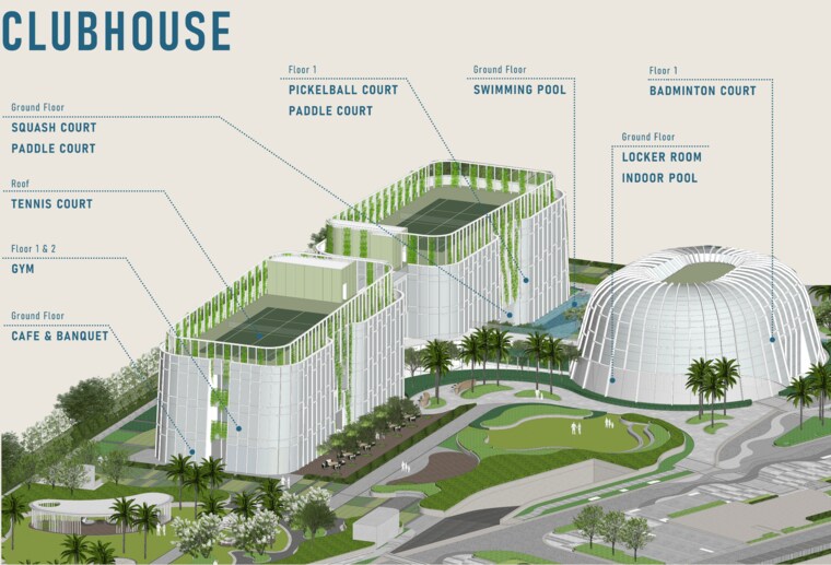 Exterior View, one-indiabulls 2 Bedroom 1500 Sq.Ft. Apartment In Sector 104 Gurgaon 9237810