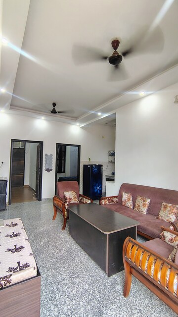 Living Room in 2 BHK Builder Floor at Sushant Lok 2, Sector 57 – for Rent