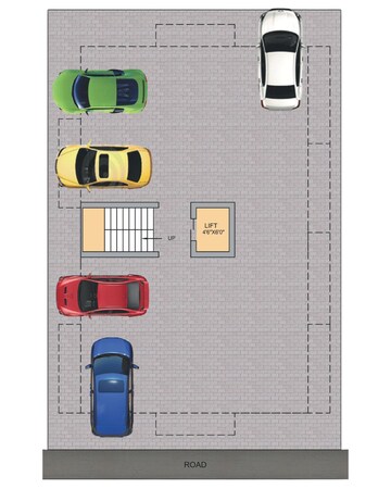 Floor Plan in 2 BHK Apartment at Valasaravakkam – for Sale