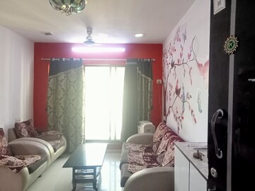 Living Room in 2 BHK Apartment at Unique Garden, Mira Road East – for Rent