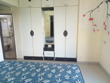 Bathroom in 2 BHK Apartment at Unique Garden, Mira Road East – for Rent
