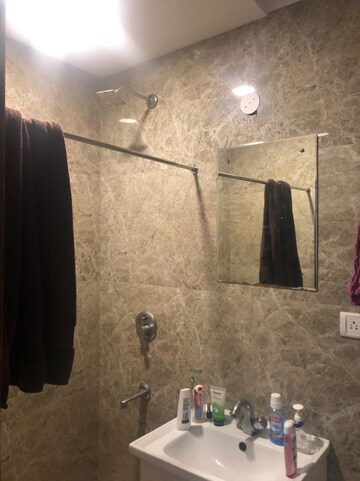 Bathroom in 2 BHK Builder Floor at Greater Kailash – for Rent