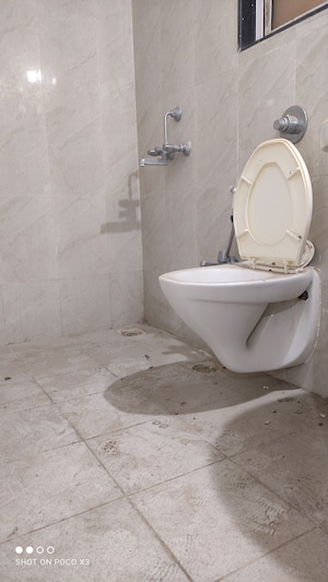 Bathroom in 1 BHK Apartment at Puranik Aarambh, Ghodbunder Road – for Rent