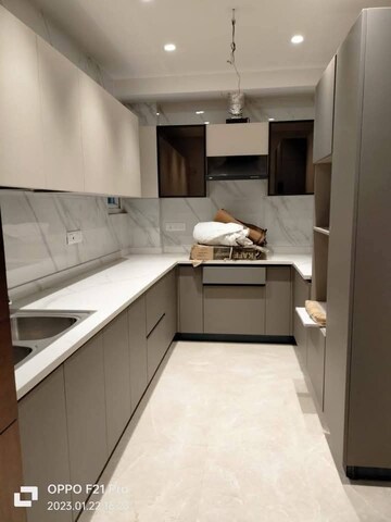 Kitchen in Studio Builder Floor at Sector 22 – for Rent