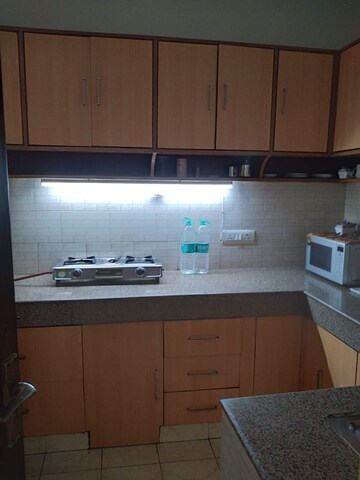 Kitchen in 2 BHK Builder Floor at Greater Kailash – for Rent