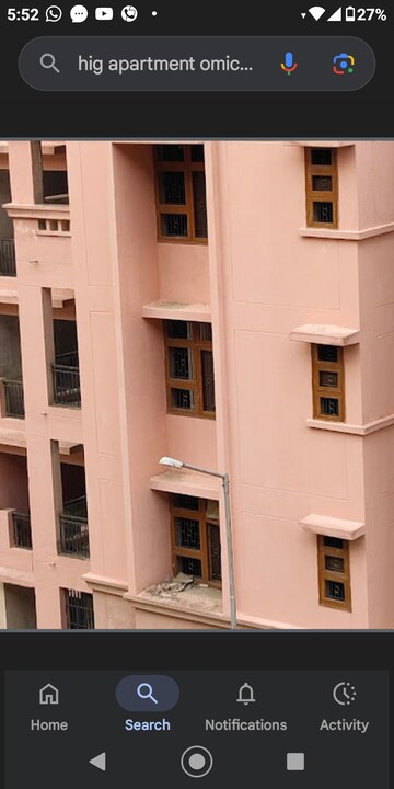 Floor Plan in 3 BHK Apartment at HIG Apartments, Omicron I Greater Noida – for Sale