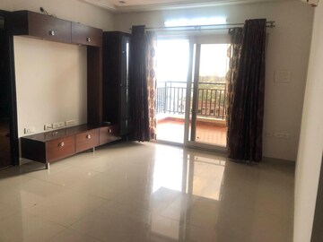 Living Room in 3 BHK Apartment at Ramky Towers, Gachibowli – for Rent