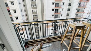 Balcony in 2.5 BHK Apartment at Aparna Sarovar Zicon, Nallagandla – for Rent