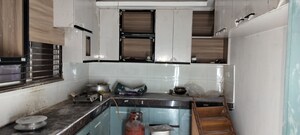 Kitchen in 3 BHK Apartment at Paramount Grande, Sarusajai – for Rent