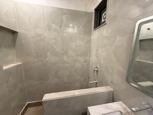 Bathroom in 3 BHK Apartment at Boutique Residential Apartments C-253, Defence Colony – for Rent