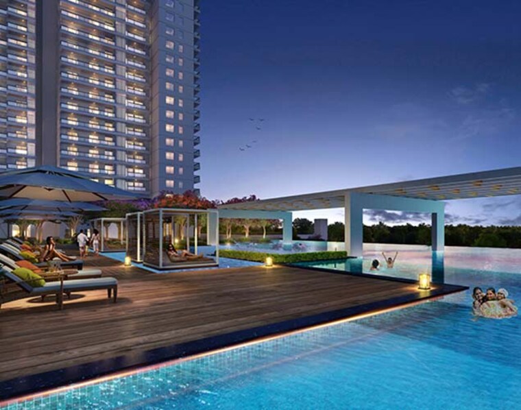 Swimming Pool, dlf-the-arbour 4 Bedroom 3900 Sq.Ft. Apartment In Sector 63 Gurgaon 9238316
