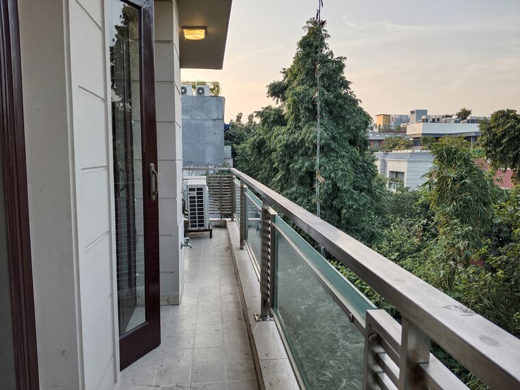 Balcony, panchsheel park 4 Bedroom 2700 Sq.Ft. Apartment In Panchsheel Park Delhi 9238346