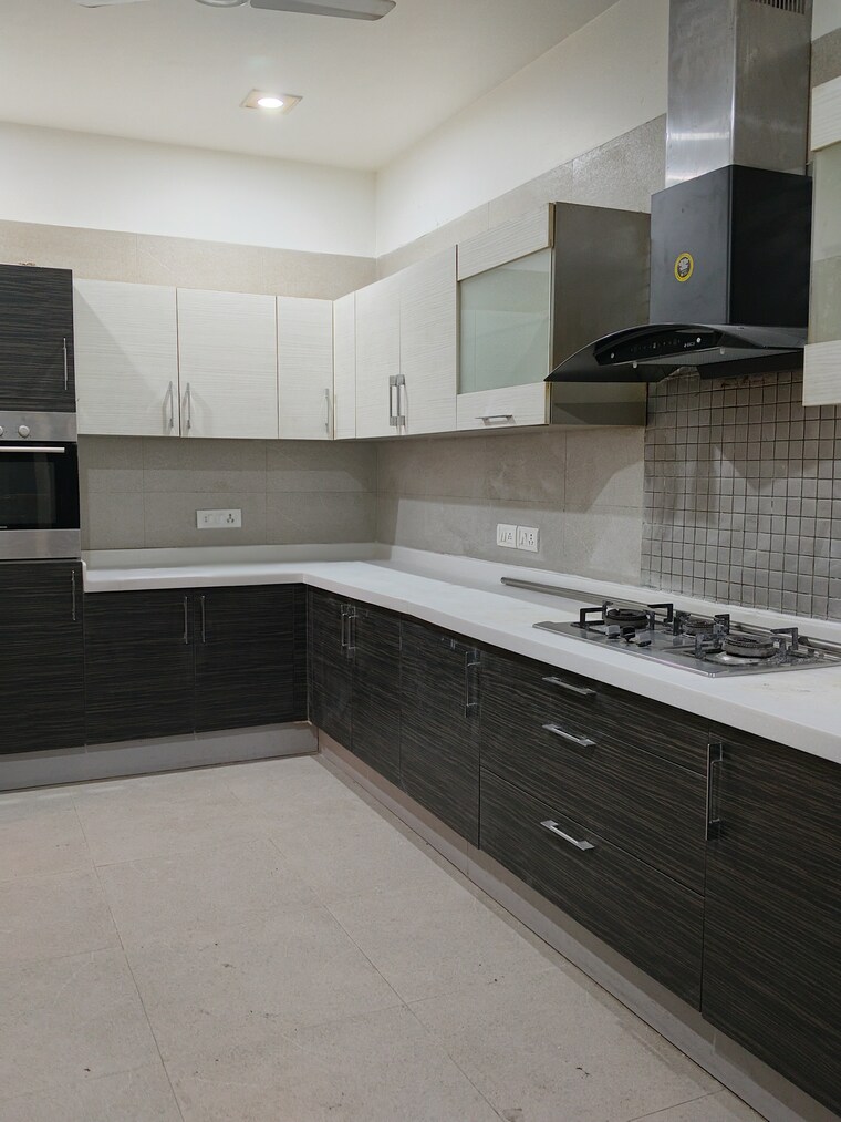 Kitchen, panchsheel park 4 Bedroom 2700 Sq.Ft. Apartment In Panchsheel Park Delhi 9238346