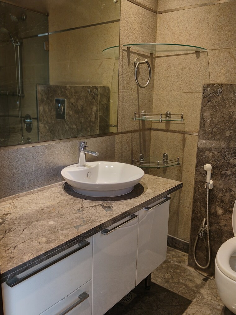 Bathroom, panchsheel park 4 Bedroom 2700 Sq.Ft. Apartment In Panchsheel Park Delhi 9238346