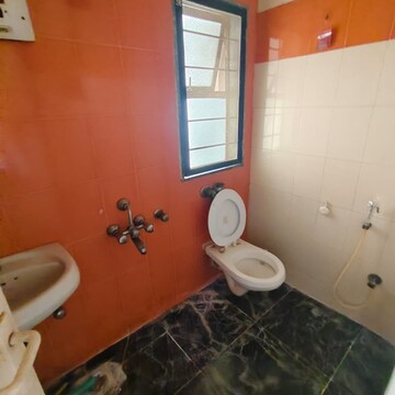 Bathroom in 2 BHK Apartment at Sheth Vasant Galaxy, Laxmi Nagar – for Rent