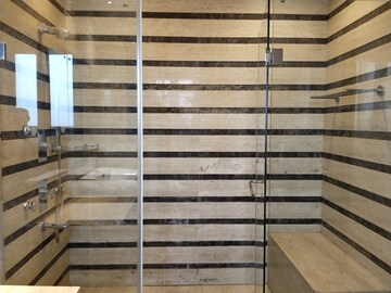Bathroom in 4 BHK Apartment at Panchsheel Park – for Rent