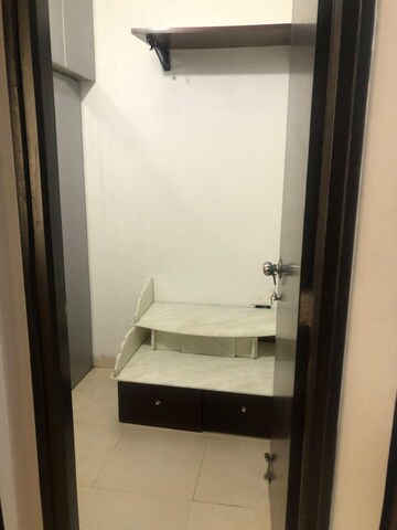Bathroom in 3 BHK Apartment at Ramky Towers, Gachibowli – for Rent