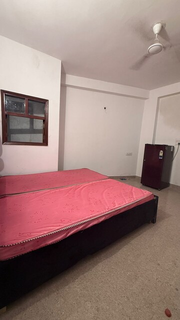 Master Bedroom in 1 BHK Builder Floor at Freedom Fighters Enclave – for Rent