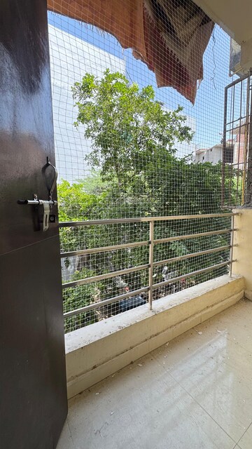 Balcony in 2 BHK Builder Floor at Palm Residency Chhatarpur, Chattarpur – for Rent