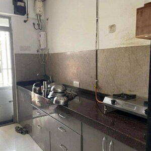 Kitchen in 1 BHK Apartment at Satyam CHS Goregaon West, Mahatma Jyotibha Phule Nagar – for Rent