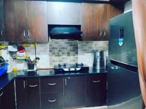 Kitchen in 3 BHK Builder Floor at Paryavaran Complex – for Rent