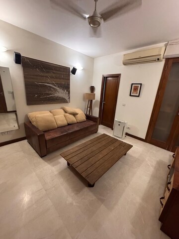 Living Room in 3 BHK Apartment at Defence Colony – for Rent