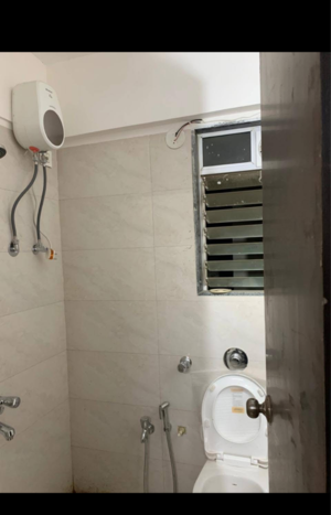 Bathroom in 3 BHK Apartment at DGS Sheetal Tapovan, Pathan Wadi – for Rent