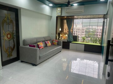 Living Room in 2 BHK Apartment at Lalani Grandeur, Goregaon East – for Sale