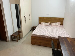 Bedroom in 1 RK Builder Floor at Sushant Lok ii – for Rent