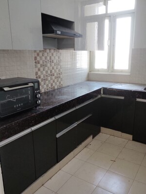 Kitchen in 2 BHK Apartment at Shree Vardhman Mantra, Sector 67 – for Rent