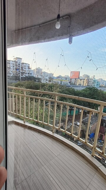 Balcony in 2 BHK Apartment at Swaraj Accolade Chs, Louis Wadi – for Rent