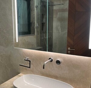 Bathroom in 3 BHK Apartment at Aparna One, Shaikpet – for Rent