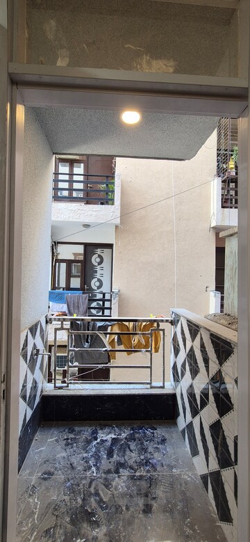 Balcony in 2 BHK Builder Floor at Chattarpur – for Rent