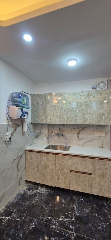 Bathroom in 2 BHK Builder Floor at Chattarpur – for Rent