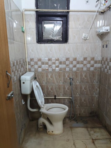 Bathroom in 1 RK Builder Floor at Chattarpur – for Rent