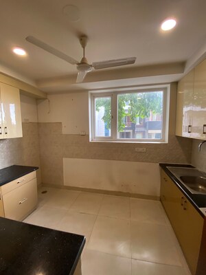Kitchen in 4 BHK Builder Floor at Ansal Sushant Lok I, Sector 43 – for Rent
