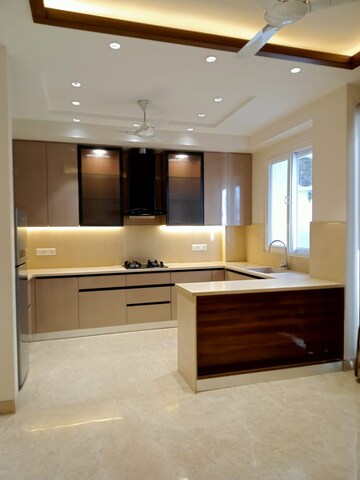 Kitchen in 3 BHK Builder Floor at Sushant Lok 2, Sector 57 – for Rent