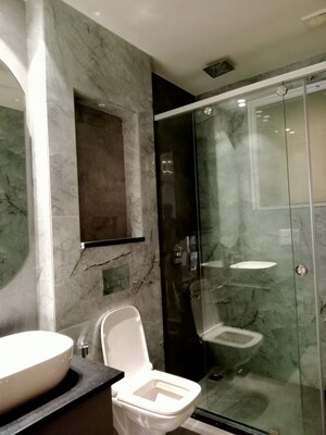 Bathroom in 3 BHK Builder Floor at Sushant Lok 2, Sector 57 – for Rent
