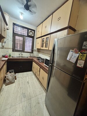 Kitchen in 3 BHK Apartment at Ansal Sushant Estate, Sector 52 – for Rent