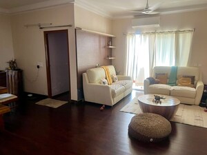 Living Room in 3 BHK Apartment at Pramuk MM Meridian, Jayanagar – for Sale