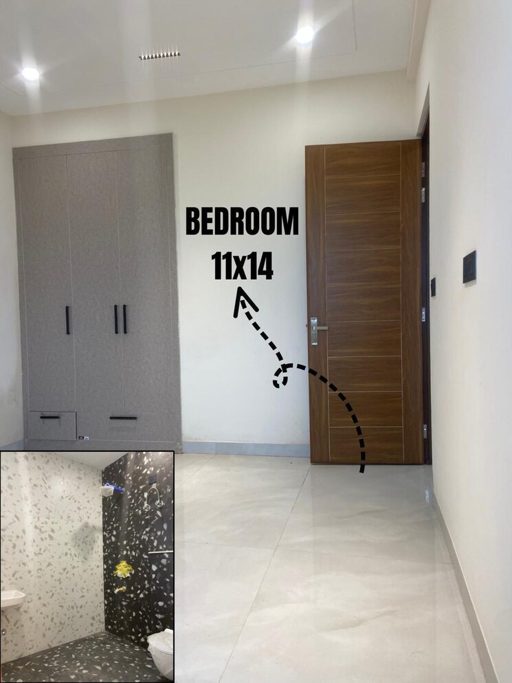 Room, vip road 3 Bedroom 1560 Sq.Ft. Apartment In Vip Road Zirakpur 9238738